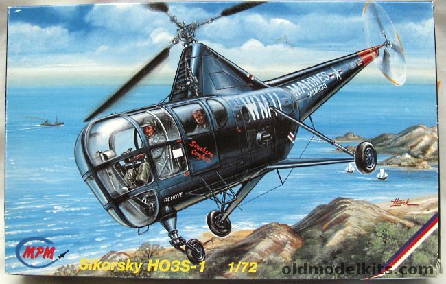 MPM 1/72 Sikorsky R-5 / H-5 / HO3S-1 S2 Upgrade, 72126 plastic model kit